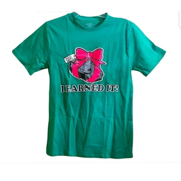 NWOT Mens Christmas T-shirt - Picture 1 of 4